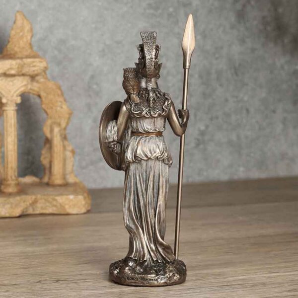 Bronze Athena Greek Goddess Statue