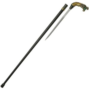 Golden Dragon Sword Cane