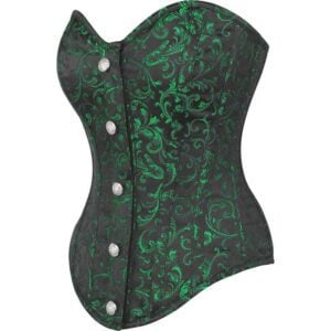 Alianna Green Overbust Brocade Corset