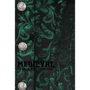 Alianna Green Overbust Brocade Corset