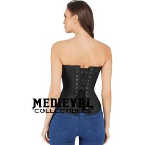 Livia Black Overbust Brocade Corset