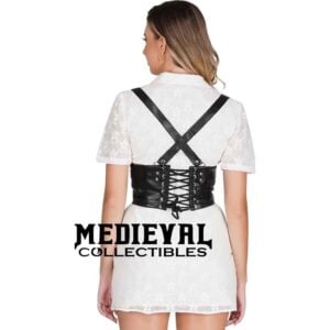 Trakiala Black Corset Belt Harness