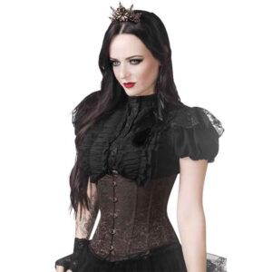 Mady Brown Steampunk Underbust Corset