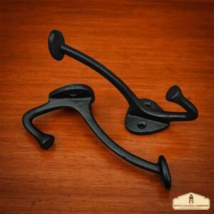 Cast Iron Wall Hooks - Set of 2