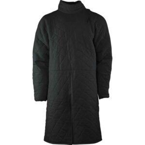 Collared Long Sleeve Gambeson - Black