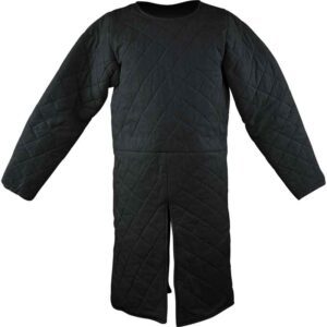 Knightly Long Sleeve Gambeson - Black