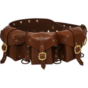 Alana Viking Corset Belt - Brown