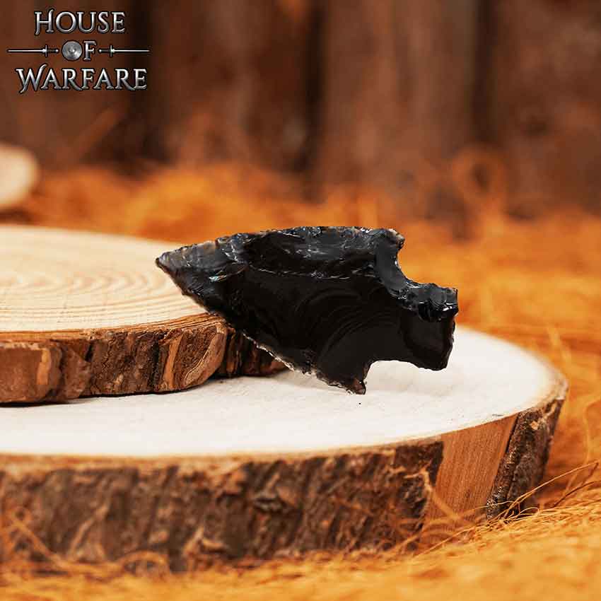 Mini Obsidian Arrowheads – 2.5-3.5cm – Choose 5 To 100 Pieces – Genuine Stone