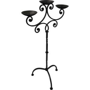 Large Medieval Iron Candelabra