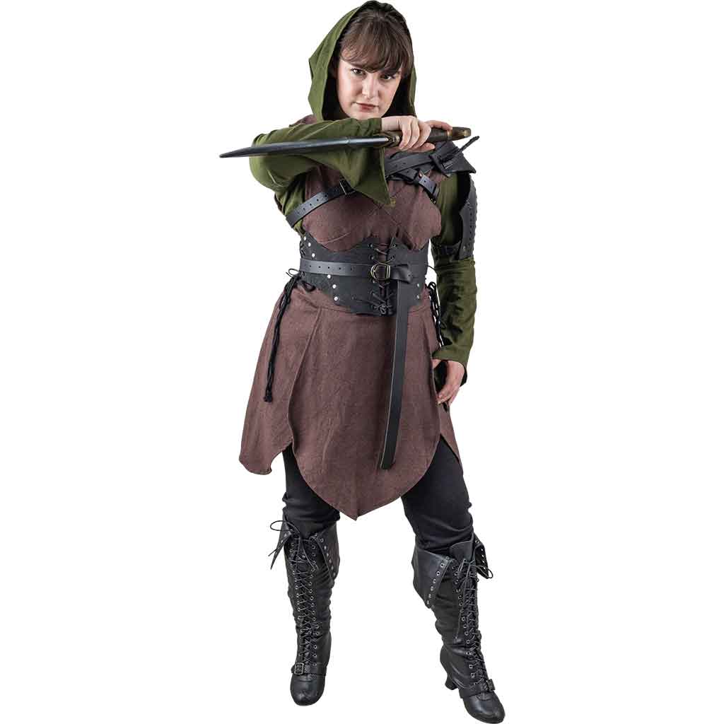 Hooded Huntress Fantasy Outfit