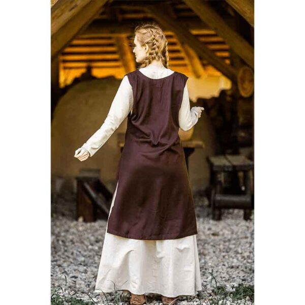 Brisella Medieval Overdress - Brown