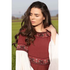 Yala Medieval Noble Lady's Dress - Red