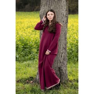 Brigida Viking Dress - Red
