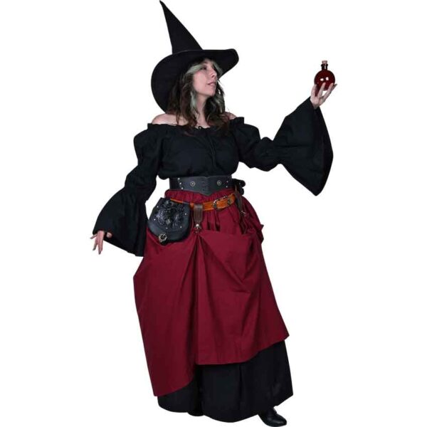 Womens Autumn Witch Outfit