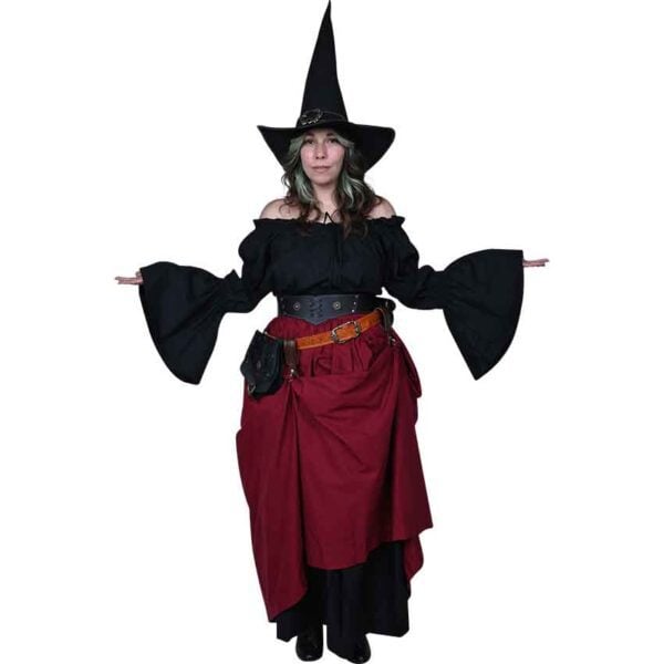 Womens Autumn Witch Outfit