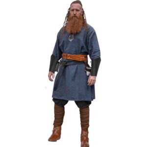 Freki Mens Viking Outfit - Blue-Grey