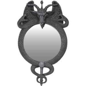 Baphomet Caduceus Mirror