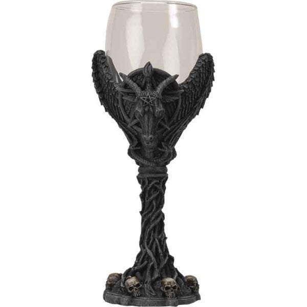 Baphomet Wine Glass