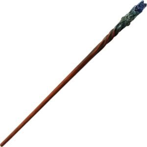 Sapphire Plume Peacock Wand