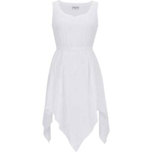 Robyn Short Hooded Medieval Dress with Chemise - Deadly Nightshade