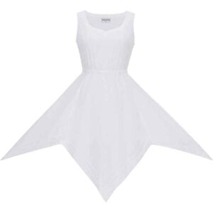 Robyn Short Hooded Medieval Dress with Chemise - Deadly Nightshade