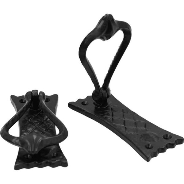 Simple Medieval Cast Iron Door Knocker