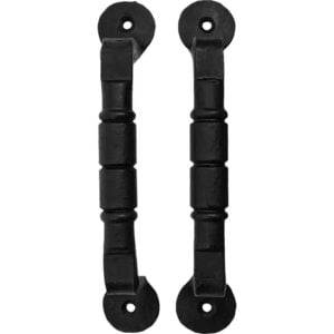 Barrel Shaped Iron Cabinet Pull - Set of 2
