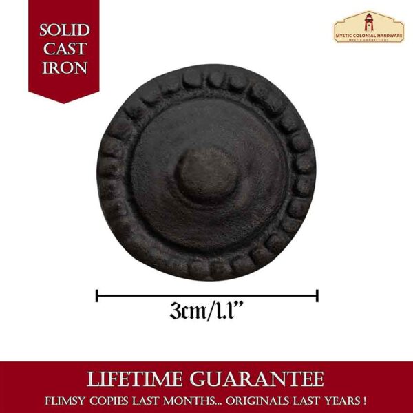 Hand Forged Medieval Style Drawer Pulls - Set of 4