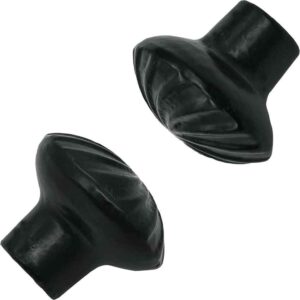 Hand Forged Iron Round Knobs - Set of 4