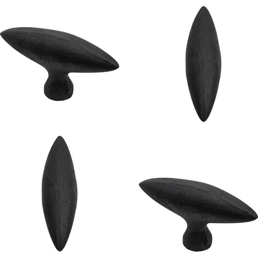Hand Forged Large Drawer Pulls - Set of 4