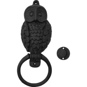 Rustic Cast Iron Owl Door Knocker