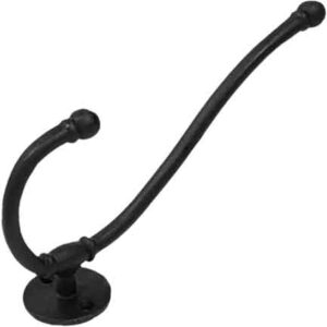 Classic Victorian Cast Iron Wall Hook - Set of 2
