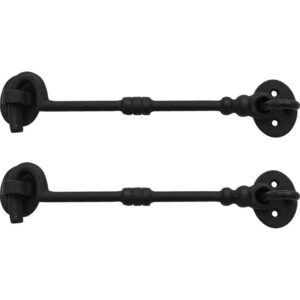 Wrought Iron Gate Latches - 5.5 Inches - Set of 2