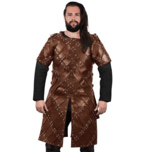 King of the North Leather Brigandine - Brown