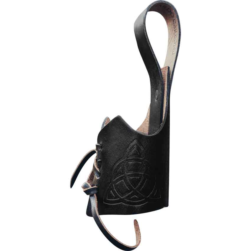 Kai Celtic Drinking Horn Holder - Black