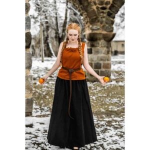 Merle Celtic Leather Belt - Light Brown