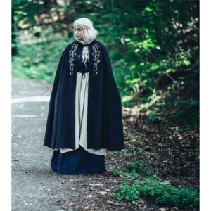 Lyra Medieval Cloak - Black