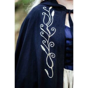 Lyra Medieval Cloak - Black