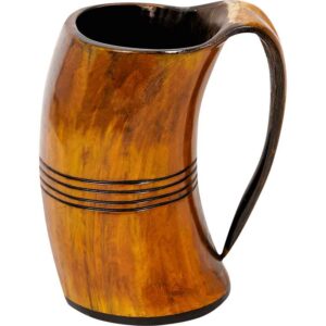 Medieval Viking Beer Horn Tankard