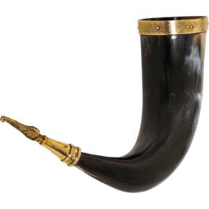 Viking Valknut Drinking Horn
