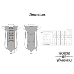 Jules Long Leather Jerkin - Black