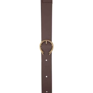 Adventurer's Leather Shoulder Bag - Brown