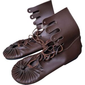 Atticus Tall Roman Sandals - Brown