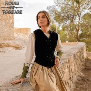 Adventurer Suede Bodice - Black