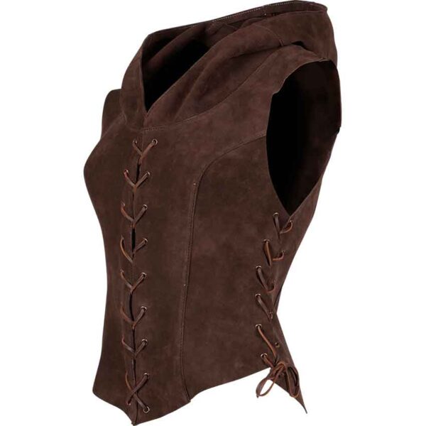 Adventurer Suede Bodice - Brown