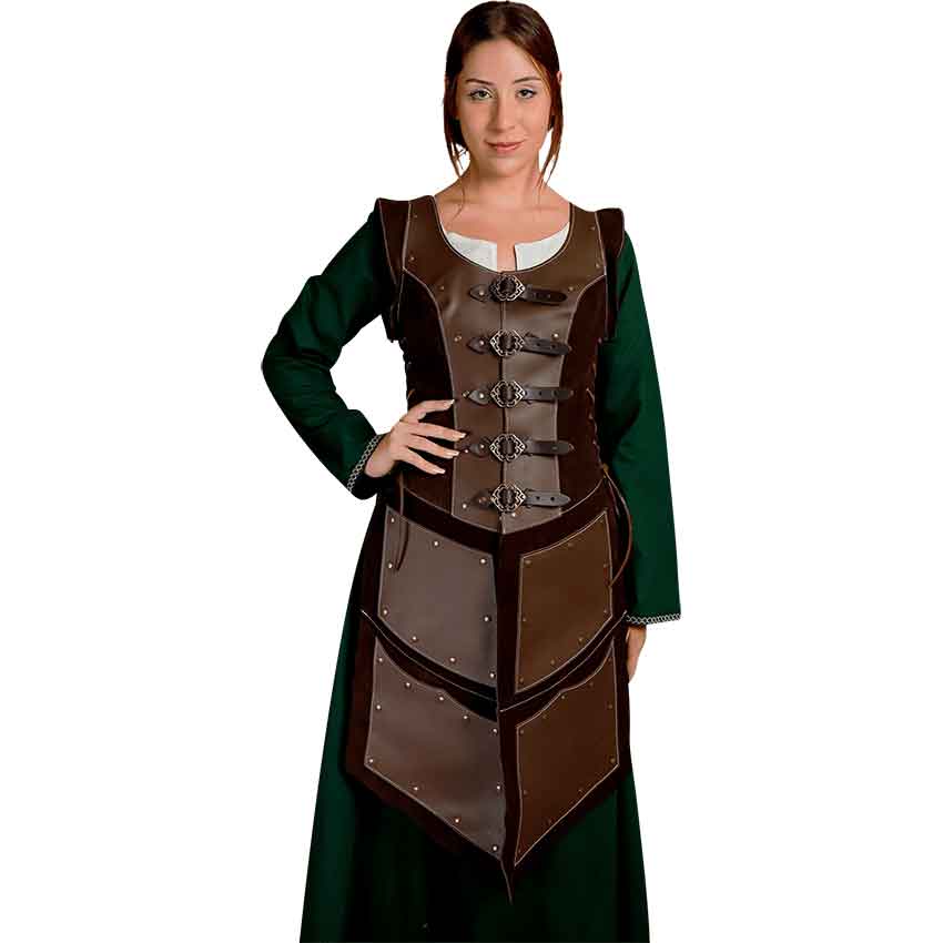 Keitharu Light Armour Jerkin Brown