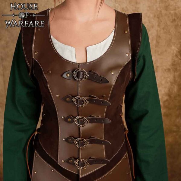 Keitharu Light Armour Jerkin – Brown