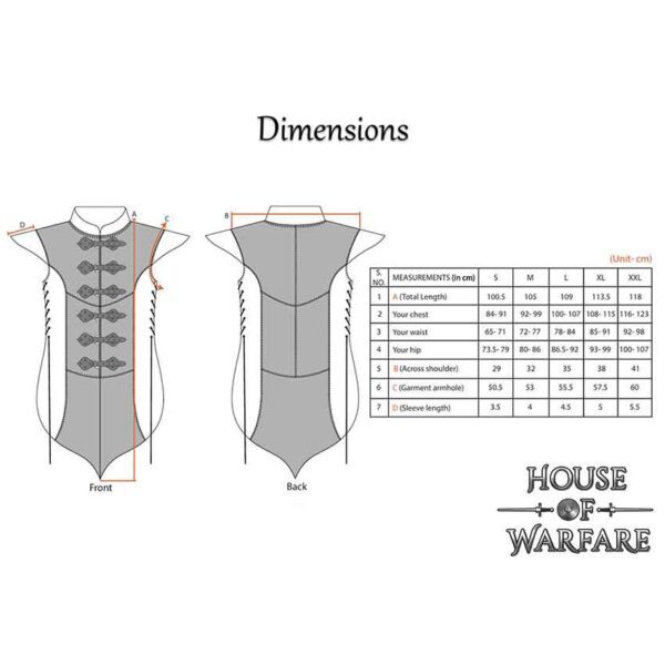 Keitharu Light Armour Jerkin – Brown