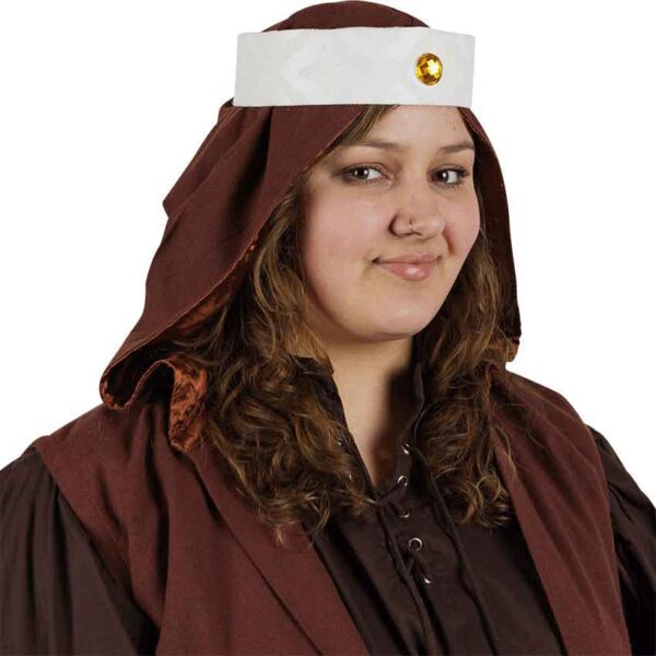 Lady of the Woods Headband - White