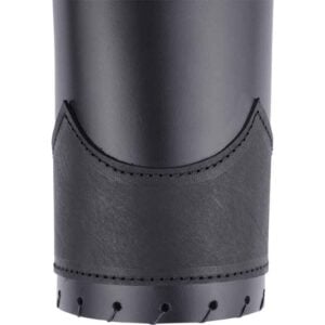 Cernunnos Leather Quiver with Cross Belt - Black